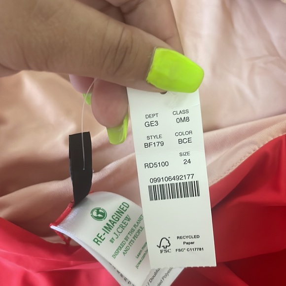 NWT J.CREW Ruched Squareneck One Piece Swimsuit Plus - Picture 9 of 9